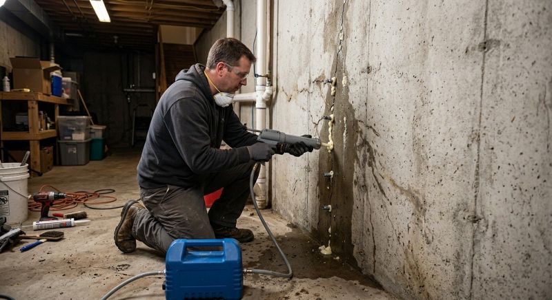 Basement Foundation Repair in Andover, NJ