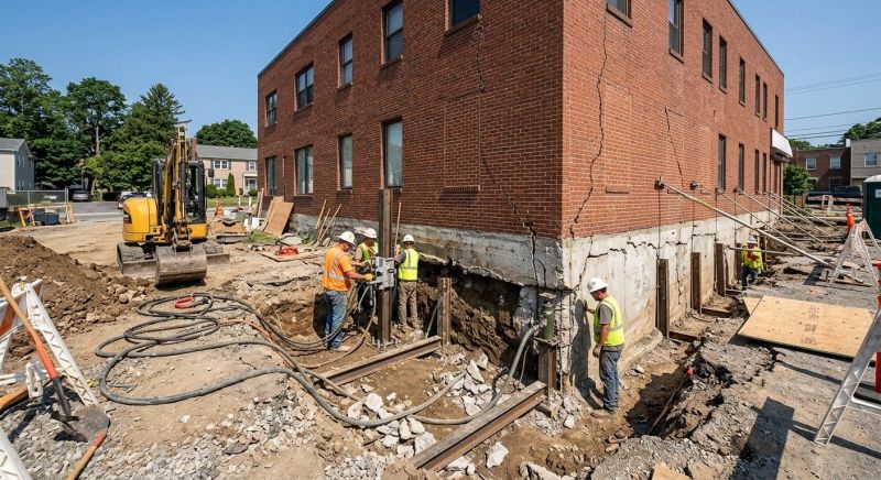 Building Foundation Repair in Budd Lake, NJ