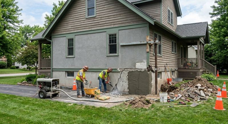 Building Foundation Repair in Franklin, NJ