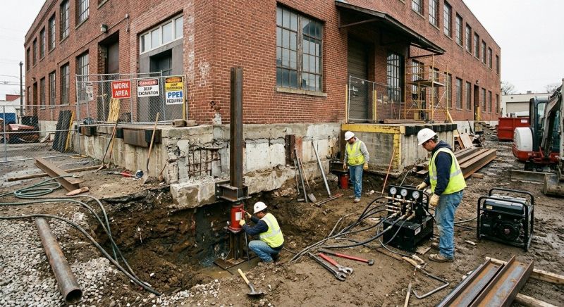 Building Foundation Repair in Warwick, NY