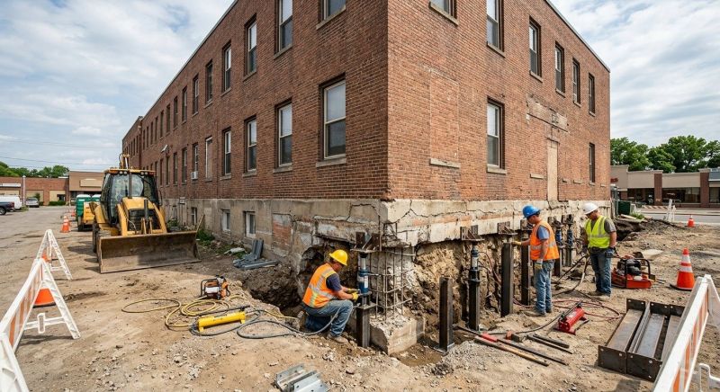 Commercial Foundation Repair in Lake Hopatcong, NJ