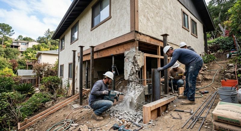 Concrete Foundation Repair in Highland Lakes, NJ