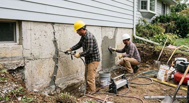 Concrete Foundation Repair in Randolph, NJ