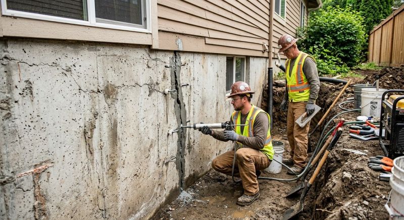 Cracked Foundation Repair in Fairfield, NJ