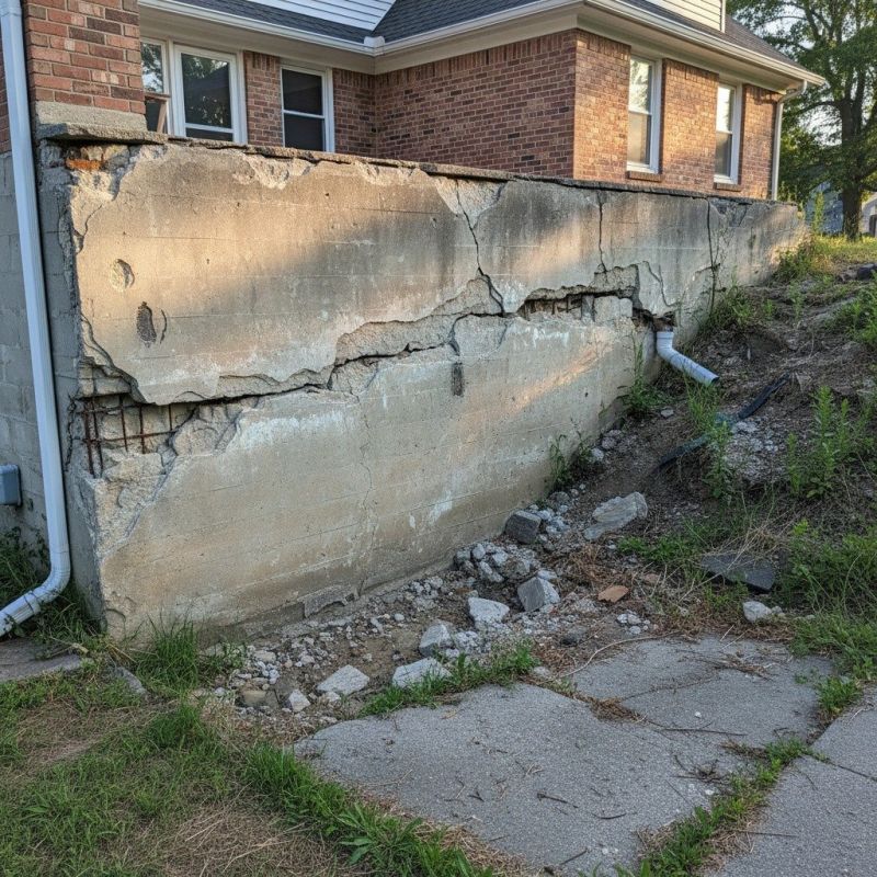 Cracked Foundation Repair in Newton, NJ