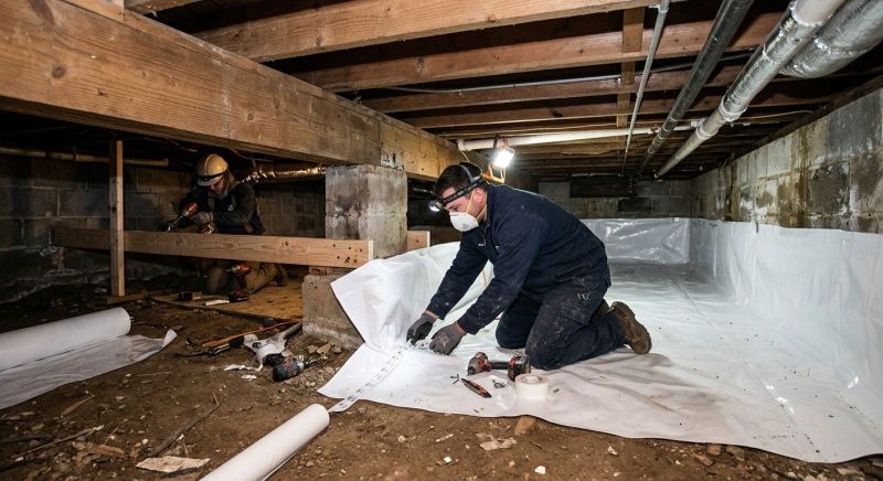 Crawl Space Leveling in Lake Hopatcong, NJ