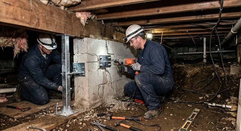 Crawlspace Foundation Repair in Florham Park, NJ