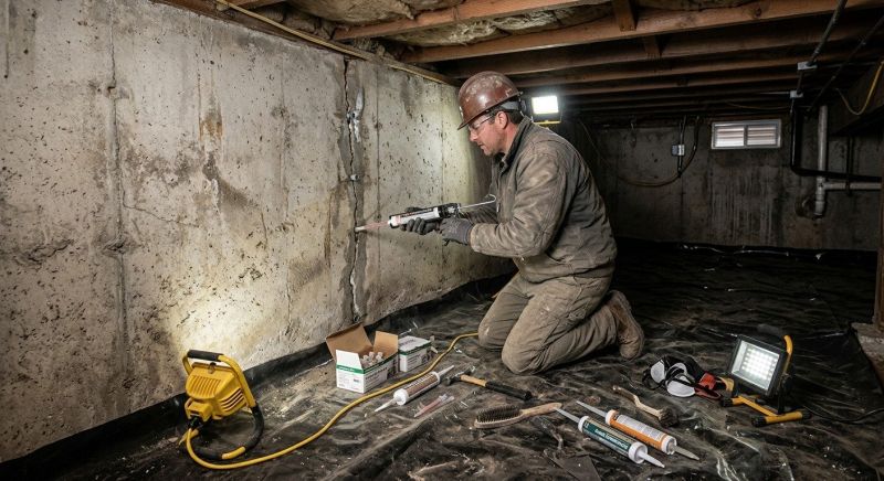 Crawlspace Foundation Repair in Lake Hopatcong, NJ