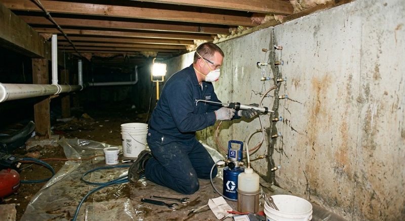 Crawlspace Foundation Repair in Mendham, NJ