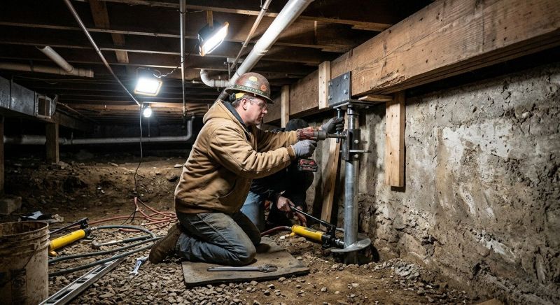 Crawlspace Foundation Repair in Morristown, NJ