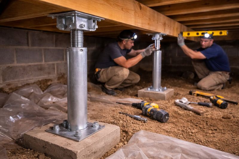 Crawlspace Structural Repair in Lake Hopatcong, NJ