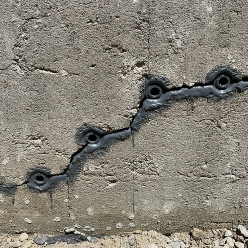 Foundation Crack Sealing in Lake Hopatcong, NJ