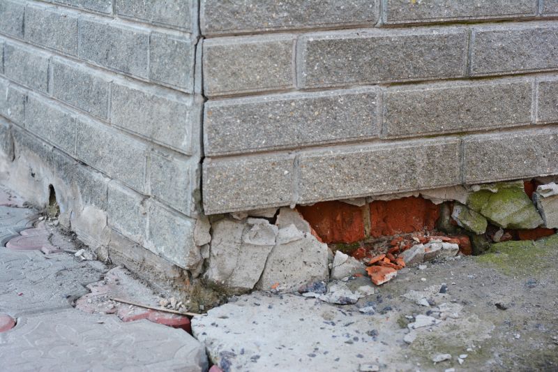 Foundation Damage Repair in Andover, NJ