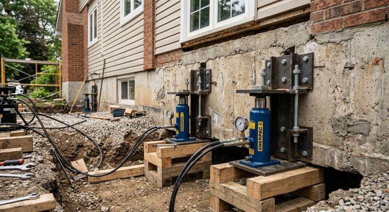 Foundation Jacking in Maplewood, NJ