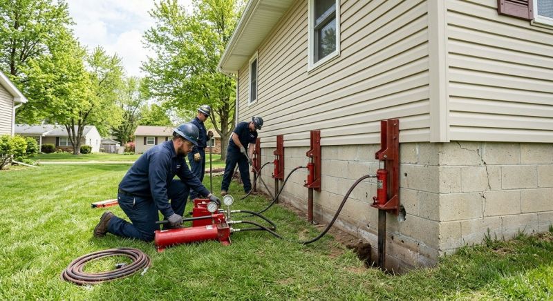 Foundation Jacking in Mendham, NJ