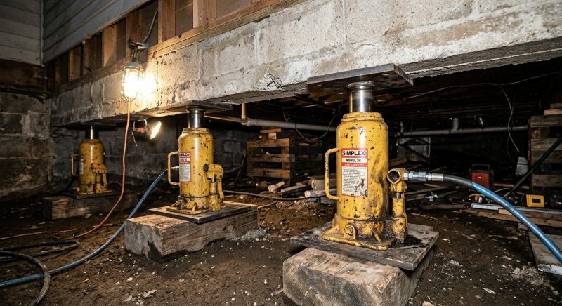 Foundation Jacking in Morris County, NJ