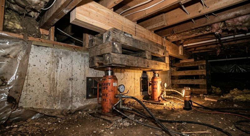 Foundation Jacking in Ringwood, NJ