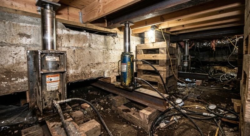 Foundation Jacking in Warwick, NY