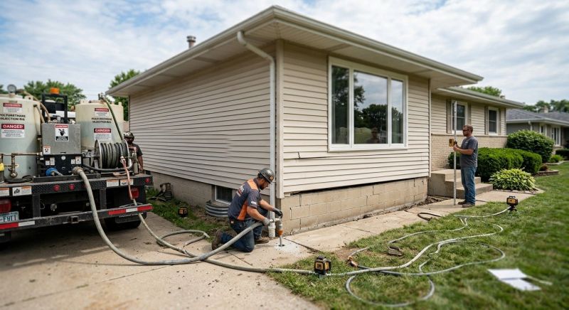 Foundation Lifting in Cedar Grove, NJ