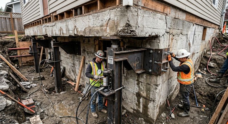 Foundation Lifting in Green Village, NJ