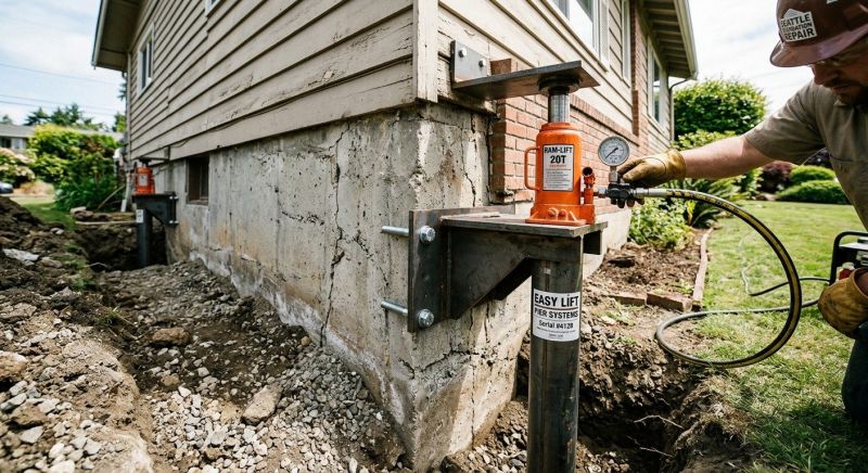 Foundation Lifting in Hackettstown, NJ