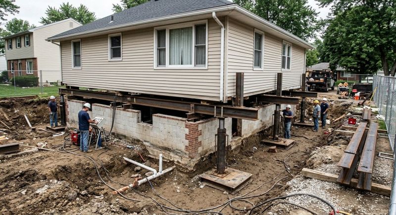 Foundation Raising in Flanders, NJ