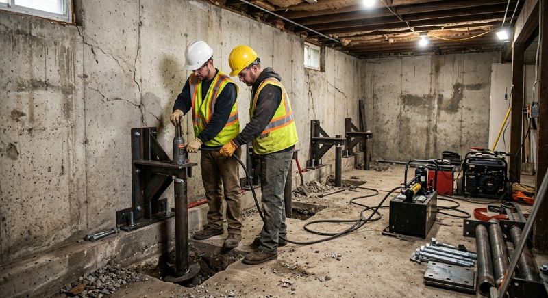 Foundation Stabilizing in Basking Ridge, NJ