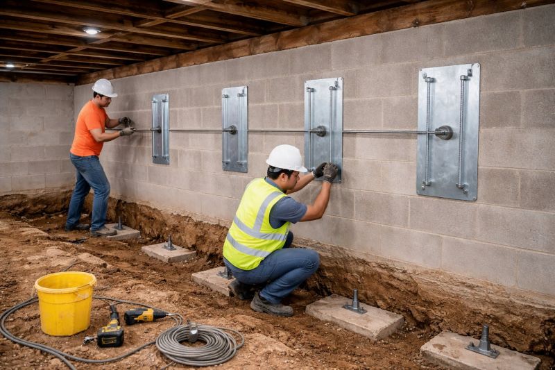 Foundation Stabilizing in Bloomingdale, NJ