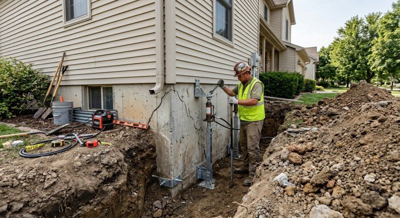 Foundation Stabilizing in Hackettstown, NJ