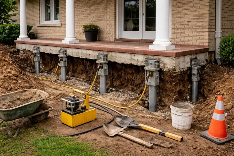 Foundation Stabilizing in Lebanon, NJ