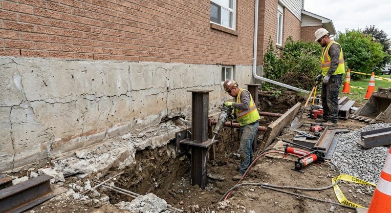 Foundation Structural Repair in Andover, NJ