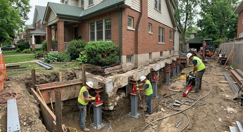 Foundation Underpinning in Lake Hopatcong, NJ