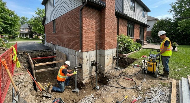 Foundation Underpinning in Lake Hopatcong, NJ