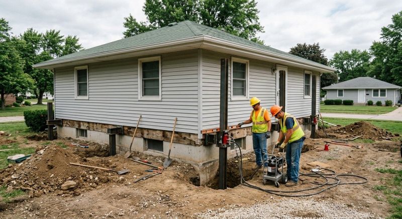 Home Foundation Leveling in Bushkill, PA