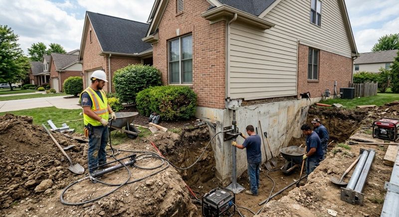 House Foundation Repair in Long Valley, NJ