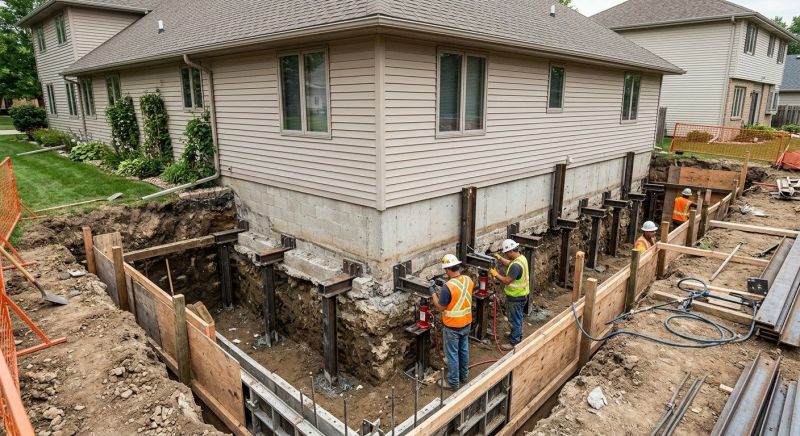 House Underpinning in Lake Hopatcong, NJ