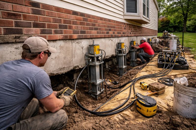 Settling Foundation Service in Orange, NJ