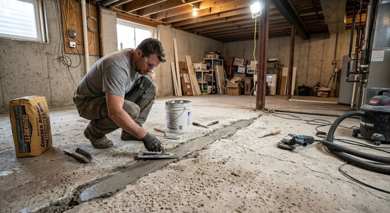 Slab Foundation Repair in Lake Hopatcong, NJ