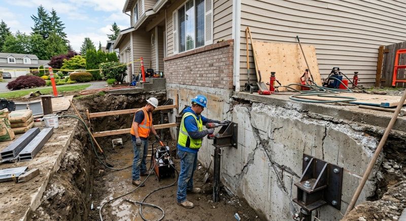 Structural Foundation Repair in Bridgewater, NJ