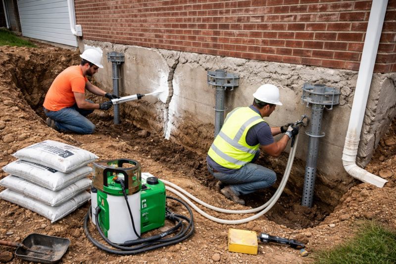Structural Foundation Repair in Flanders, NJ