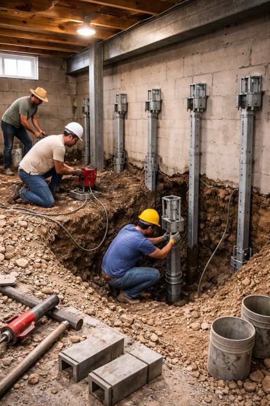 Underpinning Repair in Lake Hopatcong, NJ